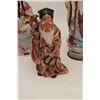 Image 5 : 6 Chinese porcelain figures from old  Pennsylvania estate. Measures approximately  12” in height. So