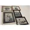 Image 2 : Lot of 5 framed early aviation photos  including one signed “To Bill Bettis, Jeff  Bingham”.    From