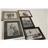 Image 3 : Lot of 5 framed early aviation photos  including one signed “To Bill Bettis, Jeff  Bingham”.    From