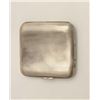 Image 2 : Sterling cigarette case, British hallmarks,  155 grams weight.     Est.:  $75-$150.