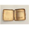 Image 3 : Sterling cigarette case, British hallmarks,  155 grams weight.     Est.:  $75-$150.
