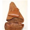 Image 3 : Lot of 2 reproduction Nambu holsters; high  quality.     Est.:  $100-$200.