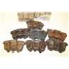 Image 3 : Lot of ammo pouches to accompany Mauser and  other European rifles.     Est.:  $150-$300.