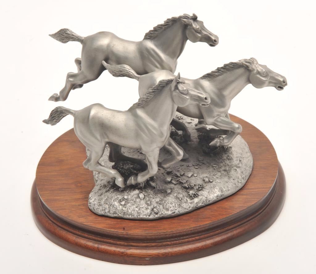 Pewter sculpture by Brian Rodden and issued by Chilmark Collectors ...