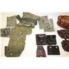 Image 2 : Lot of varied ammo pouches , European,  Chinese, etc.     Est.:  $150-$300.