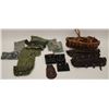 Image 4 : Lot of varied ammo pouches , European,  Chinese, etc.     Est.:  $150-$300.