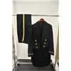Image 22 : Great early U.S. military uniform lot  including an American Naval Officer’s dress  chapeaux, epaule