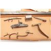 Image 2 : Vincent Rifle muzzleloader kit by Golden Age  Arms Co., .36 caliber, serial #NSNV.  The kit  rifle i