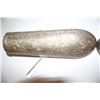 Image 4 : Pair of Indo-Persian metal engraved arm  defenses; ca. 20th Century for parade.       Est.:  $100-$3