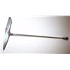 Image 3 : Nickel plated iron harpoon head,  approximately 28” overall with majority of  nickel remaining.     