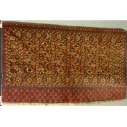 Un tapis tekke, vers 1900....