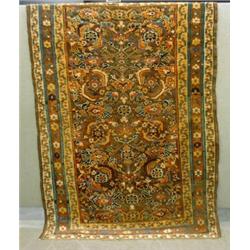 Un tapis de Karabagh, vers 1880....
