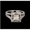 Image 2 : 1.85 ctw Diamond Ring - 14KT White Gold