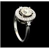 Image 4 : 1.82 ctw Diamond Ring - 18KT White Gold