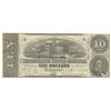 Image 1 : 1863 $10 The Confederate States of America Note T-59 CC
