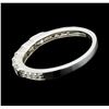 Image 3 : 0.50 ctw Pave Diamond Band - 14KT White Gold