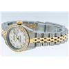 Image 7 : Rolex Ladies Two Tone Silver VS Diamond Datejust Wristwatch