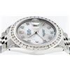 Image 3 : Rolex Stainless Steel 3.00 ctw Diamond DateJust Men's Watch