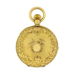 Vintage Waltham Pocket Watch - 14KT Yellow Gold