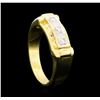 Image 4 : 0.15 ctw Diamond Ring - 14KT Yellow Gold