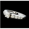 Image 1 : 0.50 ctw Diamond Ring - 14KT White Gold