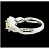 Image 5 : 1.19 ctw Diamond Ring - 18KT White Gold