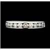 Image 2 : 0.80 ctw Diamond Band - 14KT White Gold