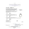 Image 4 : EGL USA Cert 1.11 ctw Diamond Ring - 18KT White Gold
