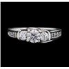 Image 2 : 1.00 ctw Diamond Ring - 14KT White Gold