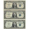 Image 1 : 1957 $1 AU/Unc Silver Certificate Currency Lot of 3