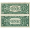 Image 2 : 1957 $1 AU/Unc Silver Certificate Currency Lot of 2