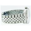 Image 5 : Rolex Stainless Steel Black Diamond and Ruby DateJust Men's Watch
