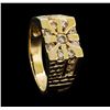 Image 4 : 1.00 ctw Diamond Ring - 14KT Yellow Gold