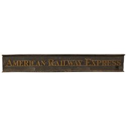 American Railway Express Sign