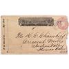 Image 1 : Wells Fargo Cover addressed to Crescent Mills, Indian Valley, Plumas County, Cal.