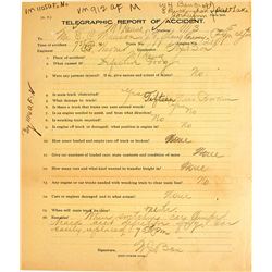 Mound House Accident report