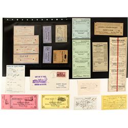 V&T railroad Tickets
