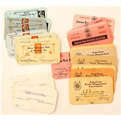 RR Telegraph and Dispatch Cards