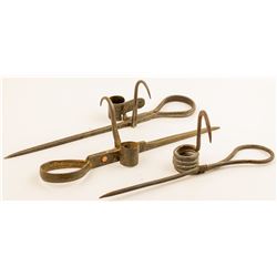 Three Unusual Left hook Miners' Candlesticks