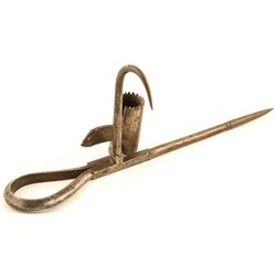 Fancy Blacksmith Miners Candlestick