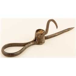 Split Thimble Miners' Candlestick