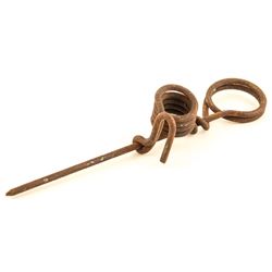 Unlisted Wire Model Miners' Candlestick