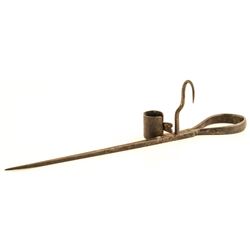 Unusual Hook Design Miners' Candlestick