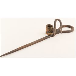 "CRESCENT" Miners' Candlestick