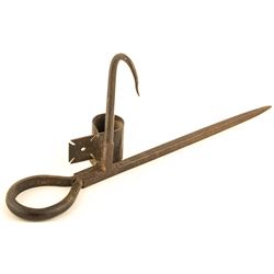 Miners Candlestick With Maltese Cross
