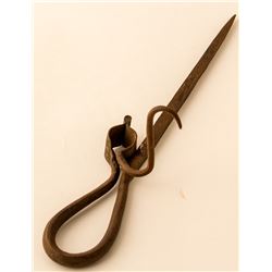 Unusual Varney Miners' Candlestick