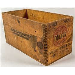 Trojan Powder Company Wood Box