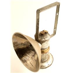 Large Hand Held Carbide Lamp