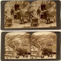 Two Arizona Mining Stereoviews