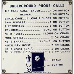 Underground Phone Call Sign